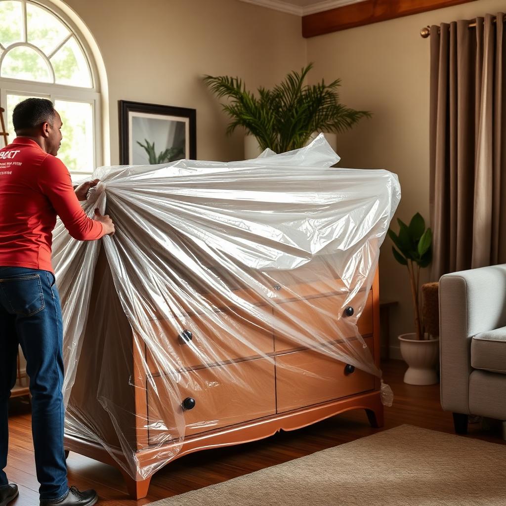 Furniture wrapping